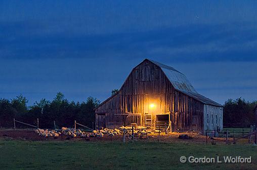 Barn At First Light_26067-81.jpg - Photographed near Smiths Falls, Ontario, Canada.